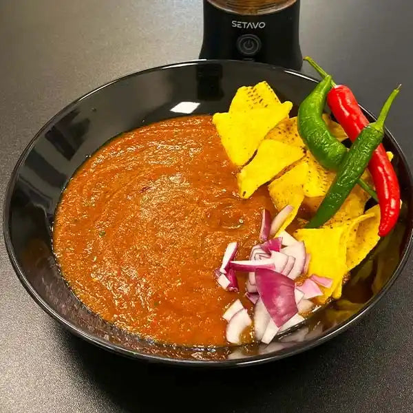 🌮 Hemgjord mexikansk salsa – enkel, het & klar på 2 minuter 🔥