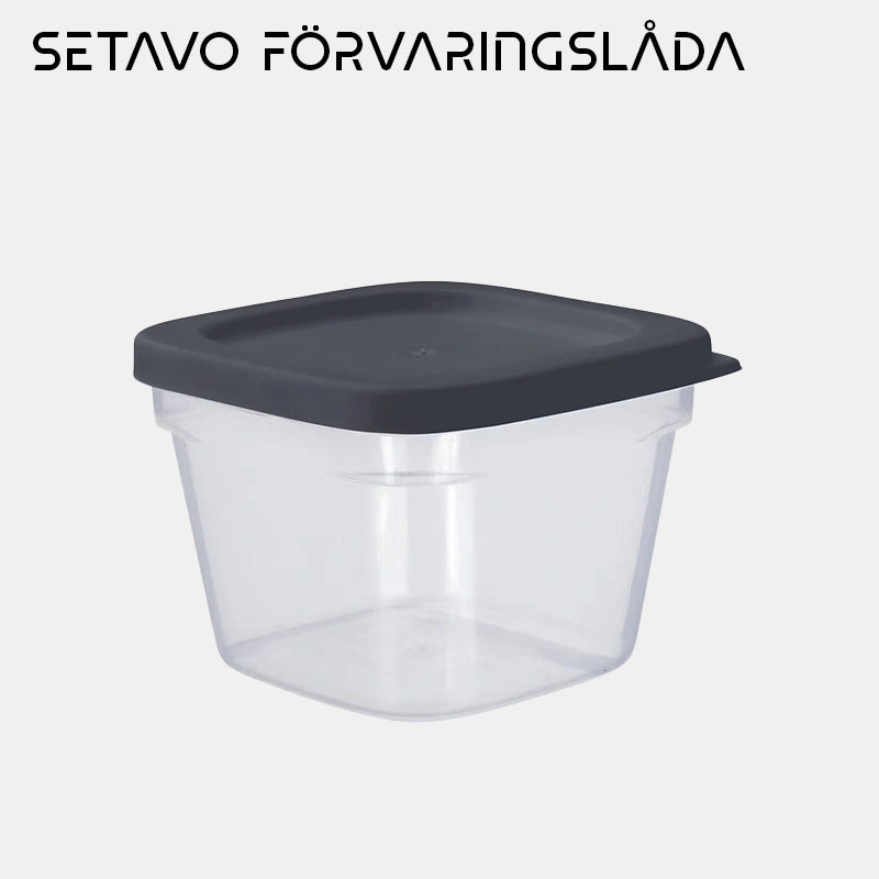 Förvaringsburkar 9 cl, 4-pack – Håll Frukt och Bär Fräscha Längre