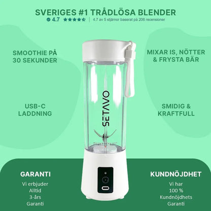 Setavo A6 | Trådlös mixer + bottenlock